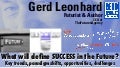 Future Success: TedX Beausoleil Gerd Leonhard Futurist Speaker