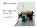 Teekay Offshore Partners Fourth Quarter 2012 Earnings Presentation
