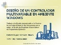 Diseño de un controlador multivariable en ambiente Windows