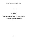 Tehnici De Redactare PR