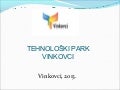 Tehnoloski park vinkovci