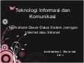 Teknologi informasi dan komunikasi