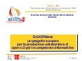 SLOOP2desc: un progetto europeo per la produzione collaborativa di open LO per le competenze informatiche (2009)