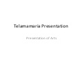 Telamamaria presentation