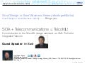 SOA + Telecommunications = TelcoML! (An introduction to the TelcoML design standard) 