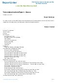 Telecommunications Report - Greece
