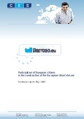 TellBarroso.eu - Summary Report