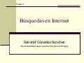 Tema 3 BúSquedas En Internet