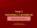 Tema 2. liberalismo y nacionalismo
