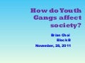 BrianCHoi; Youth Gangs 