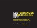 Tendances du web design 2012