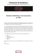 Tendances marketing et communication en 2011