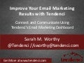 Improve Your Email Marketing Results with Tendenci