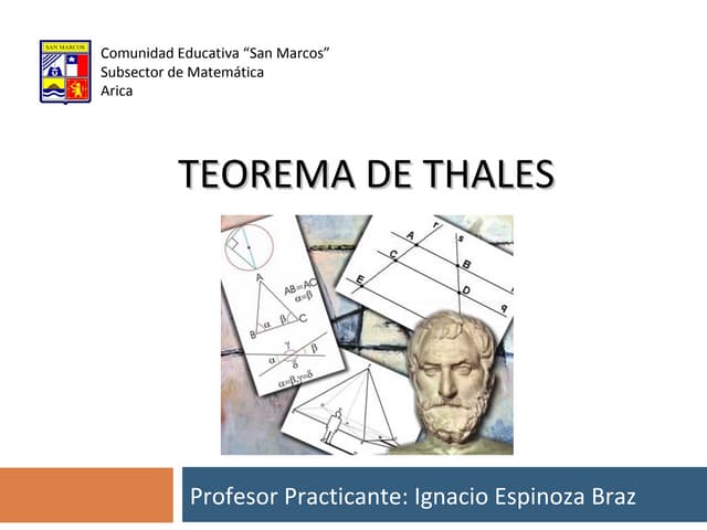 Teorema De Thales