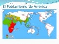 Teoria del poblamiento de america
