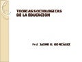 Teorias Sociologicas De La Educacionjaime