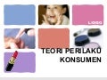 Teori perilaku konsumen pendahuluan