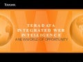 Teradata Integrated Web Intelligence