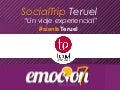 Social Trip Teruel #sienteTeruel, presentación a los medios 13 de noviembre.