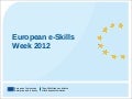 Jonathan Murray: "European eSkills week 2012"