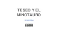 Teseo y el minotauro