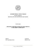 Tesi di laurea di Luisa Biancon