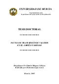 Tesis valores y familia