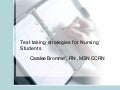 NurseReview.Org - Test Taking Strategies For Nursing Students
