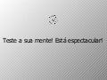Teste a sua mente