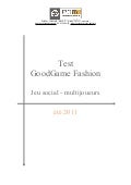 Test good game fashion