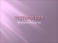 Testimonials