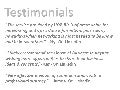Testimonials
