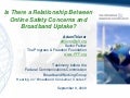 Is There a Relationship Between Online Safety Concerns and Broadband Uptake? (Adam Thierer - PFF)