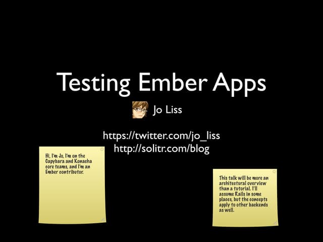 Testing Ember Apps