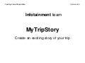 Testing value proposition of my tripstory 2012.05.26