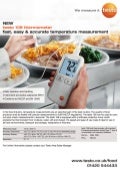 Testo 108 food thermometer