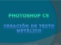 Texto MetáLico