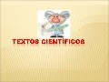 Textos cientificos