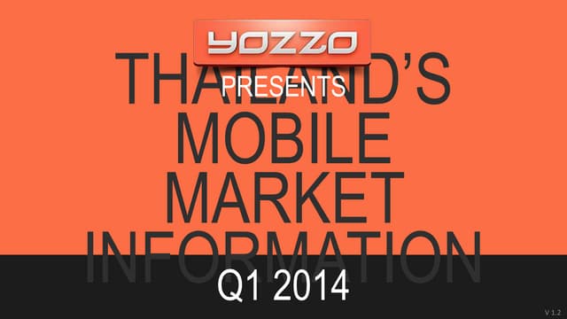 Thailand's Mobile Market Informatio...
