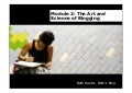 The Art and Science of Blogging
