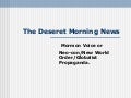 The Deseret Morning News