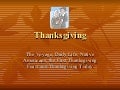 The First Thanksgiving