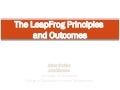 The Leapfrog Principles