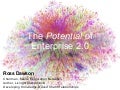 The Potential of Enterprise 2.0