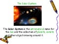 The Solar System