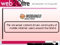The Universal content driven community of mobile internet users around the World - Fabio Pezzotti