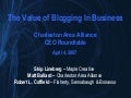 The Value of Blogging in Business