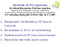 The VTC experience