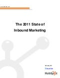 The 2011 State of Inbound  Marketing