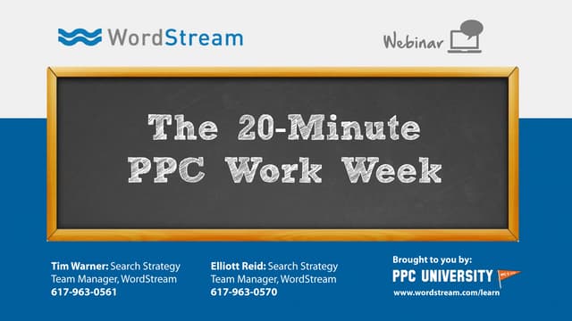 WordStream Presents: The 20-Minute ...